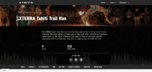 Mise à jour des informations du site XTERRA PLANET